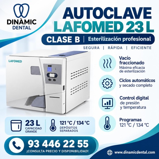 AUTOCLAVE ST 23L CLASE -B-...